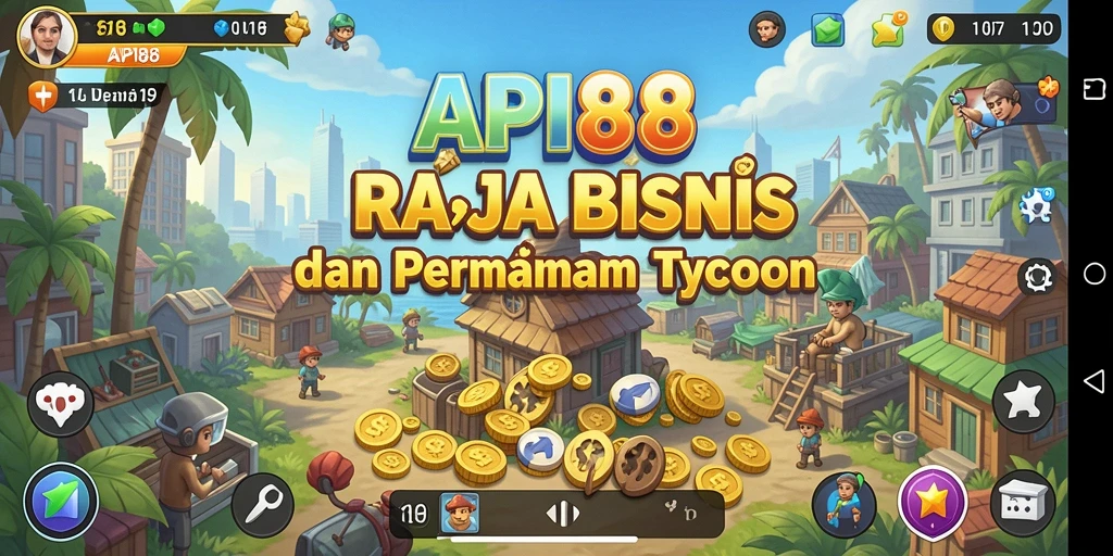 Screenshot gameplay API88 yang menunjukkan berbagai elemen bisnis yang menarik.