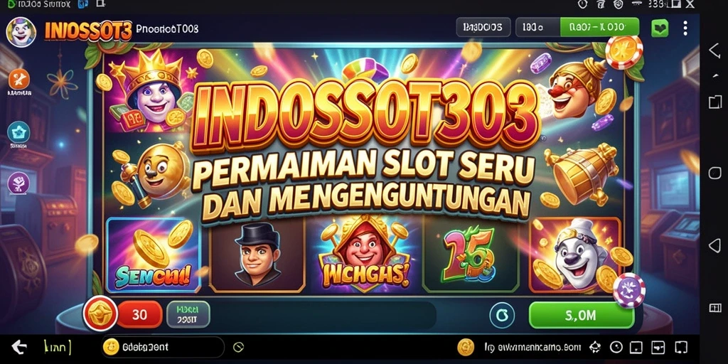 Tampilan gameplay seru di INDOSLOT303 dengan grafis menawan.