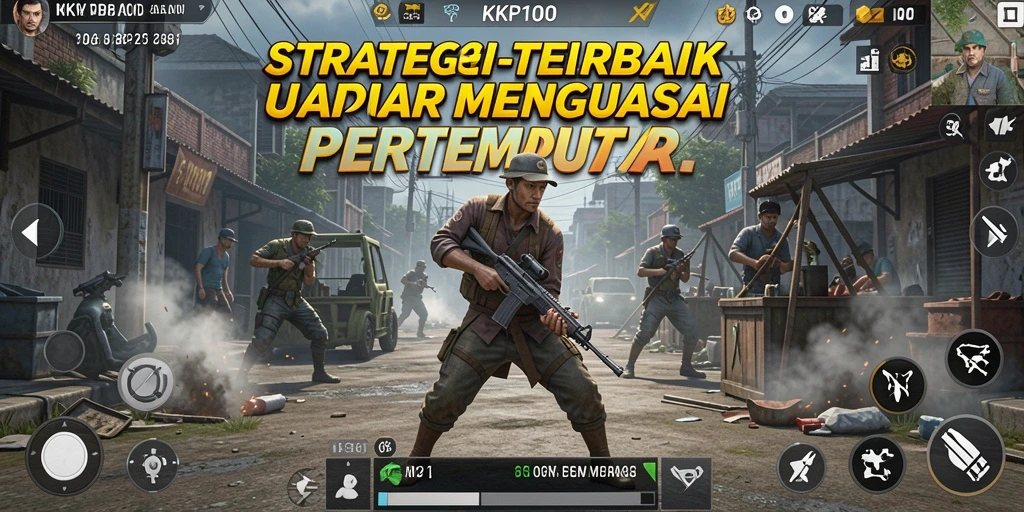 Screenshot gameplay KPK100 menampilkan aksi strategis yang menarik.