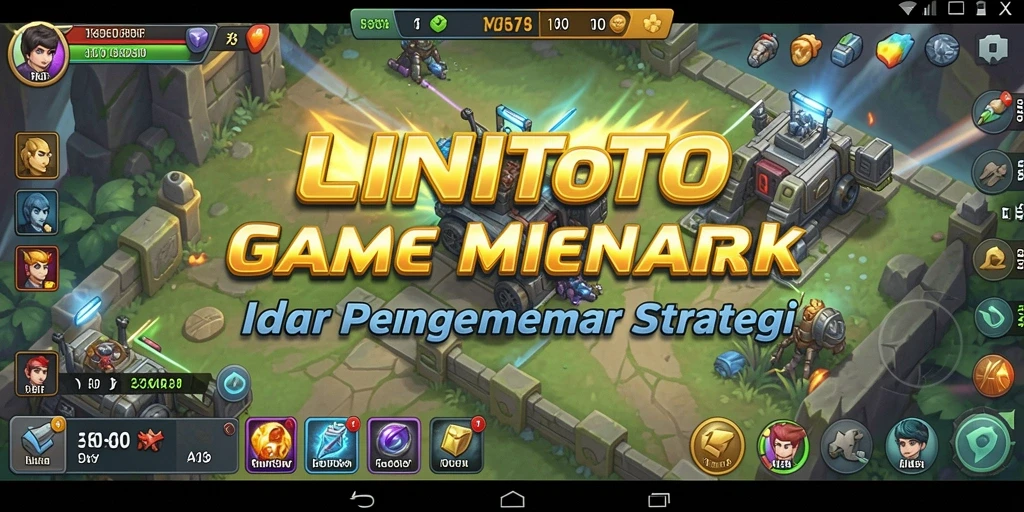 Tampilan gameplay Idle yang menarik pada LINITOTO, penuh strategi dan kesenangan.