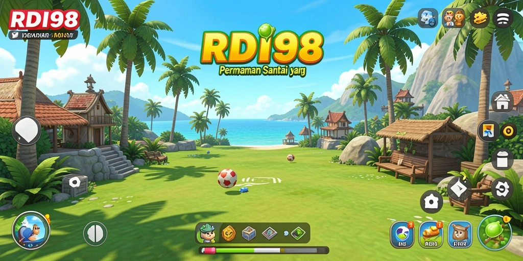 Screenshot RDI88 menampilkan gameplay santai yang memukau.